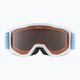 Παιδικά γυαλιά σκι Alpina Piney white/skyblue matt/orange 8