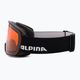 Γυαλιά σκι Alpina Nakiska black matt/orange 4