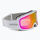 Γυαλιά σκι Alpina Nakiska Q-Lite white matt/pink