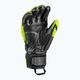 Ανδρικά γάντια σκι LEKI WCR Venom SL 3D μαύρο πάγο/λεμόνι 6