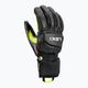 LEKI Griffin Pro 3D ανδρικό γάντι σκι μαύρο/νεόν 5