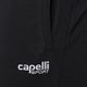 Ανδρικό Capelli Basics Adult Tapered French Terry ποδοσφαιρικό παντελόνι μαύρο/λευκό 3