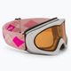 UVEX γυαλιά σκι Cevron λευκό ροζ/lasergold lite clear 55/0/036/16