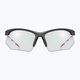 UVEX Sportstyle 802 V μαύρο κόκκινο λευκό/μεταβλητό καπνό γυαλιά ποδηλασίας 53/0/872/2301 6