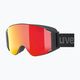 Γυαλιά σκι UVEX G.gl 3000 TOP μαύρο ματ/κόκκινος καθρέφτης polavision/clear 55/1/332/2130 8