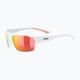 UVEX Sportstyle 233 P λευκό ματ/πολλαπλασιασμός καθρέφτης κόκκινο ποδηλατικά γυαλιά S5320978830 5