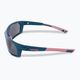 UVEX Sportstyle 225 μπλε ματ γυαλιά ηλίου ροζ/ασημί 4