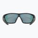 UVEX Sportstyle 706 μαύρα ματ/μπλε γυαλιά ηλίου με καθρέφτη 3