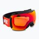 UVEX Downhill 2100 CV S2 γυαλιά σκι μαύρο γυαλιστερό/καθρέφτης κόκκινο/colorvision πορτοκαλί