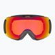 UVEX Downhill 2100 CV S2 γυαλιά σκι μαύρο γυαλιστερό/καθρέφτης κόκκινο/colorvision πορτοκαλί 6