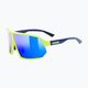 UVEX Sportstyle 237 γυαλιά ηλίου κίτρινο μπλε ματ/μπλε καθρέφτης