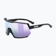 UVEX Sportstyle 235 γυαλιά ηλίου μαύρου ματ/καθρέφτη λεβάντα
