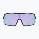 UVEX Sportstyle 235 γυαλιά ηλίου μαύρου ματ/καθρέφτη λεβάντα 2