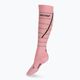 CEP Ανακλαστικές ροζ κάλτσες συμπίεσης για τρέξιμο γυναικών WP401Z 2