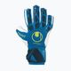 Uhlsport Hyperact Supersoft μπλε και άσπρα γάντια τερματοφύλακα 101123701 4