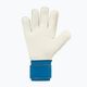 Παιδικά γάντια τερματοφύλακα uhlsport Hyperact Soft Pro μπλε και λευκό 101123901 2
