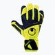 Παιδικά γάντια τερματοφύλακα uhlsport Classic Absolutgrip Hn Pro Jr. νέον κίτρινο/πράσινο/λευκό