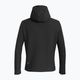 Ανδρικό trekking φούτερ Salewa Sarner 2L Wool Fz Hoody μαύρο έξω 2