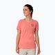 Salewa Lavaredo Hemp Print γυναικείο μπλουζάκι αναρρίχησης ροζ 00-0000028368