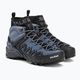 Salewa ανδρικό παπούτσι προσέγγισης Wildfire Edge Mid GTX μαύρο-μπλε 00-0000061350 4