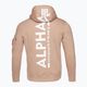 Ανδρικό φούτερ Alpha Industries Back Print Zip με φερμουάρ σε κοραλλί χρώμα 2