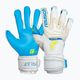 Reusch Attrakt Aqua μπλε και λευκά γάντια τερματοφύλακα 5270439 5
