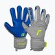 Reusch Attrakt Freegel Silver Junior παιδικά γάντια τερματοφύλακα γκρι-μπλε 5272235-6006 4