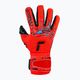 Reusch Attrakt Fusion Finger Support Guardian Junior παιδικά γάντια τερματοφύλακα κόκκινα 5372940-3333 4
