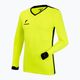 Παιδικό πουκάμισο τερματοφύλακα Reusch Match Longsleeve Padded Junior κίτρινο 5321700