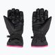 Παιδικά γάντια σκι Reusch Alan black/pink glo 2