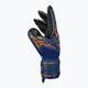 Παιδικά γάντια τερματοφύλακα Reusch Attrakt Silver Junior premium μπλε/χρυσό/μαύρο 4