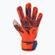 Reusch Attrakt Solid Finger Support Junior hyper orng/elec μπλε παιδικά γάντια τερματοφύλακα 2