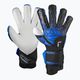 Reusch Attrakt RE:GRIP γάντια τερματοφύλακα μαύρα/μπλε ηλεκτρικά