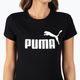 Γυναικείο μπλουζάκι προπόνησης PUMA ESS Logo Tee μαύρο 586774 01 4
