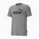 Ανδρικό PUMA Ess Logo Tee medium gray heather T-shirt 4