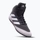 adidas Mat Wizard 5 παπούτσια πυγμαχίας μαύρο και άσπρο FZ5381 15