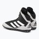 adidas Mat Wizard 5 παπούτσια πυγμαχίας μαύρο και άσπρο FZ5381 3