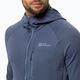 Ανδρικό Jack Wolfskin Kolbenberg Hooded Fz evening sky fleece φούτερ με κουκούλα 4