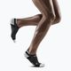 CEP Ultralight No Show μαύρες/ανοιχτό γκρι ανδρικές κάλτσες συμπίεσης για τρέξιμο 4