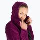 Jack Wolfskin γυναικείο Rotwand Hooded fleece φούτερ με κουκούλα μοβ 1710741 5