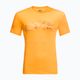 Jack Wolfskin Peak Graphic ανδρικό trekking t-shirt πορτοκαλί 1807183 4