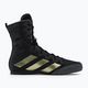 adidas Box Hog 4 παπούτσια πυγμαχίας μαύρο και χρυσό GZ6116 2