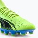 Ανδρικά ποδοσφαιρικά παπούτσια PUMA Ultra Pro FG/AG κίτρινο 106931 01 7