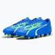 Ανδρικά ποδοσφαιρικά παπούτσια PUMA Ultra Play FG/AG ultra blue/puma white/pro green 8