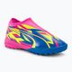 PUMA Match Ll Energy TT + Mid Jr παιδικά ποδοσφαιρικά παπούτσια φωτεινό ροζ/υψηλό μπλε/κίτρινο συναγερμός