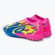 PUMA Match Ll Energy TT + Mid Jr παιδικά ποδοσφαιρικά παπούτσια φωτεινό ροζ/υψηλό μπλε/κίτρινο συναγερμός 3