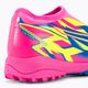 PUMA Match Ll Energy TT + Mid Jr παιδικά ποδοσφαιρικά παπούτσια φωτεινό ροζ/υψηλό μπλε/κίτρινο συναγερμός 9