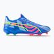 PUMA King Ultimate Energy FG/AG ανδρικά ποδοσφαιρικά παπούτσια ultra blue/luminous pink/luminous blue 2