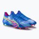 PUMA King Ultimate Energy FG/AG ανδρικά ποδοσφαιρικά παπούτσια ultra blue/luminous pink/luminous blue 4