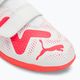 PUMA Future Play IT V Jr παιδικά ποδοσφαιρικά παπούτσια puma λευκό/φωτιά ορχιδέα 7